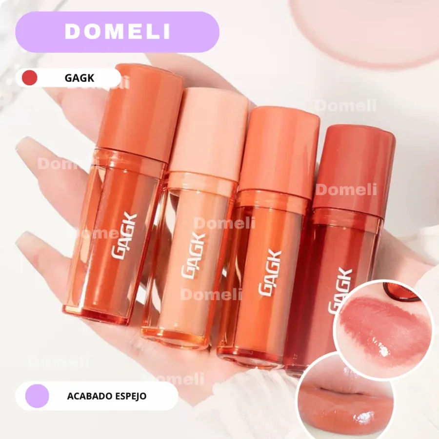 GAGK Lip Glaze Light Bare Translucent Korean Heart