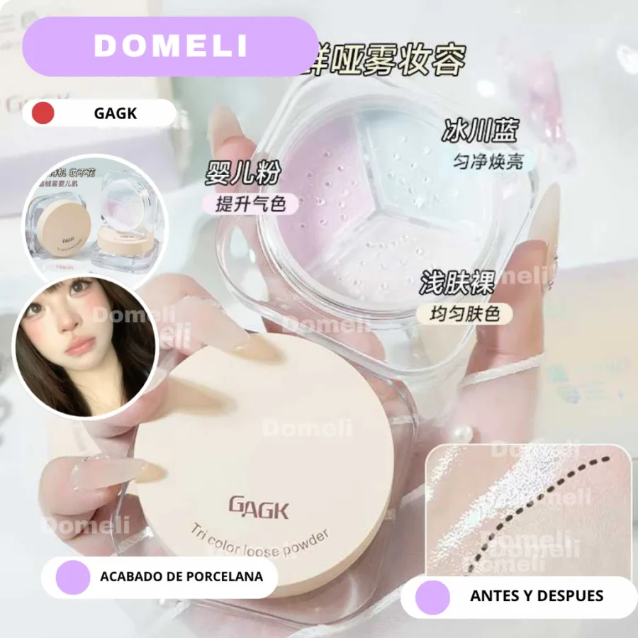 GAGK Loose Powder Three Color