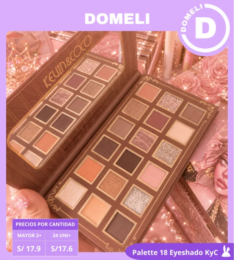 Palette 18 Eyeshado KyC